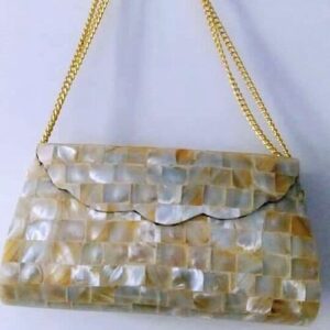 Mosaic Shell Handbag