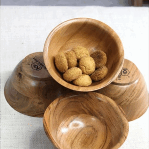 Handcrafted Wooden Serving Bowls