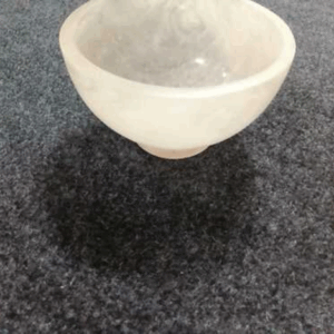 Frosted Glass Bowl